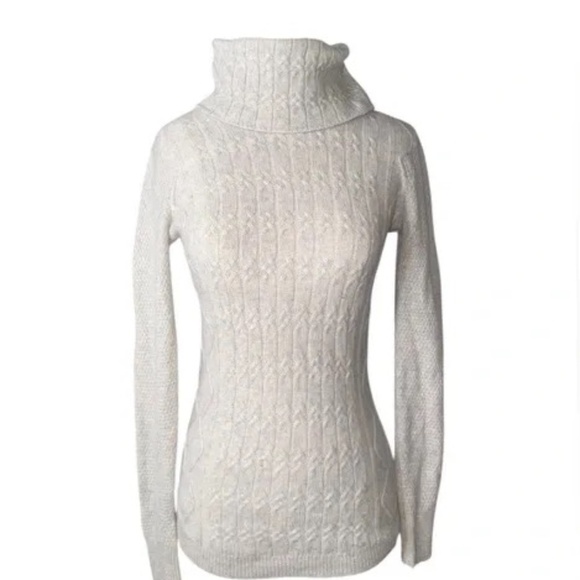 Kenar Sweaters - Kenar 2 Ply Cashmere Turtle neck Sweater in Size small